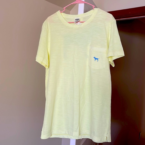 PINK Victoria's Secret Tops - Pink tee sz L new with tags